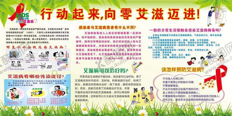 编号：31536710291055427972【酷图网】源文件下载-预防艾滋