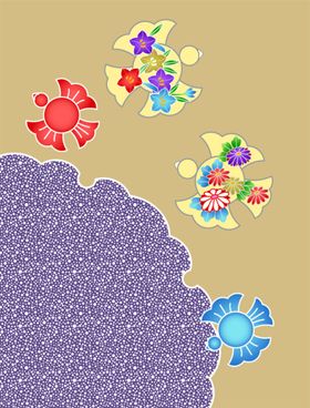 中式古典花纹背景