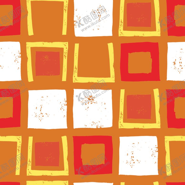 编号：42412210142209375221【酷图网】源文件下载-复古色调简约拼接图案