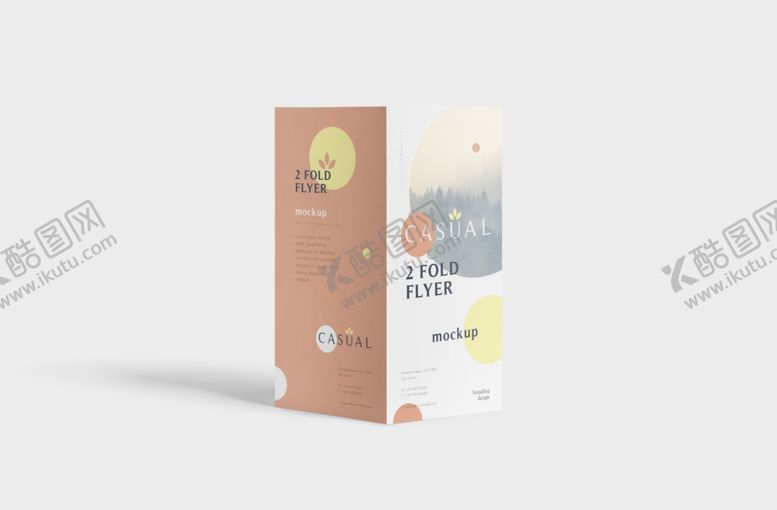 编号：49393611011757566294【酷图网】源文件下载-产品折页样机