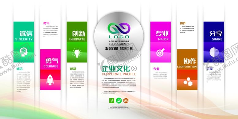 编号：75659309112325472859【酷图网】源文件下载-企业展板