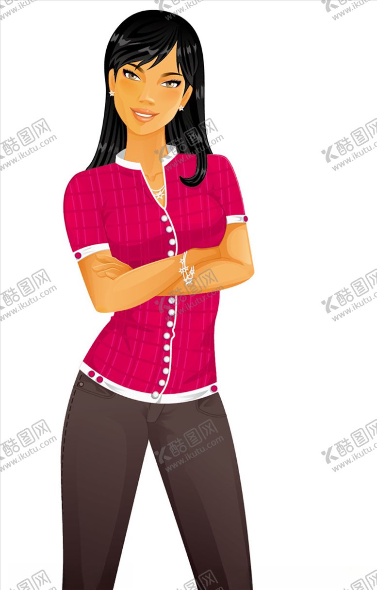 编号：97979607141034253530【酷图网】源文件下载-时装女人