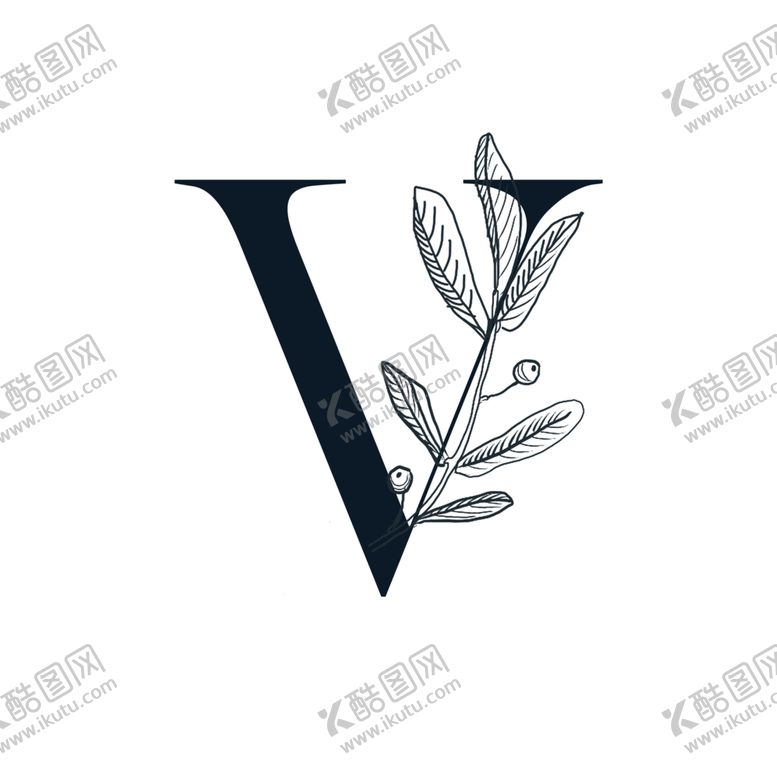 编号：78296110291627254277【酷图网】源文件下载-创意V英文设计