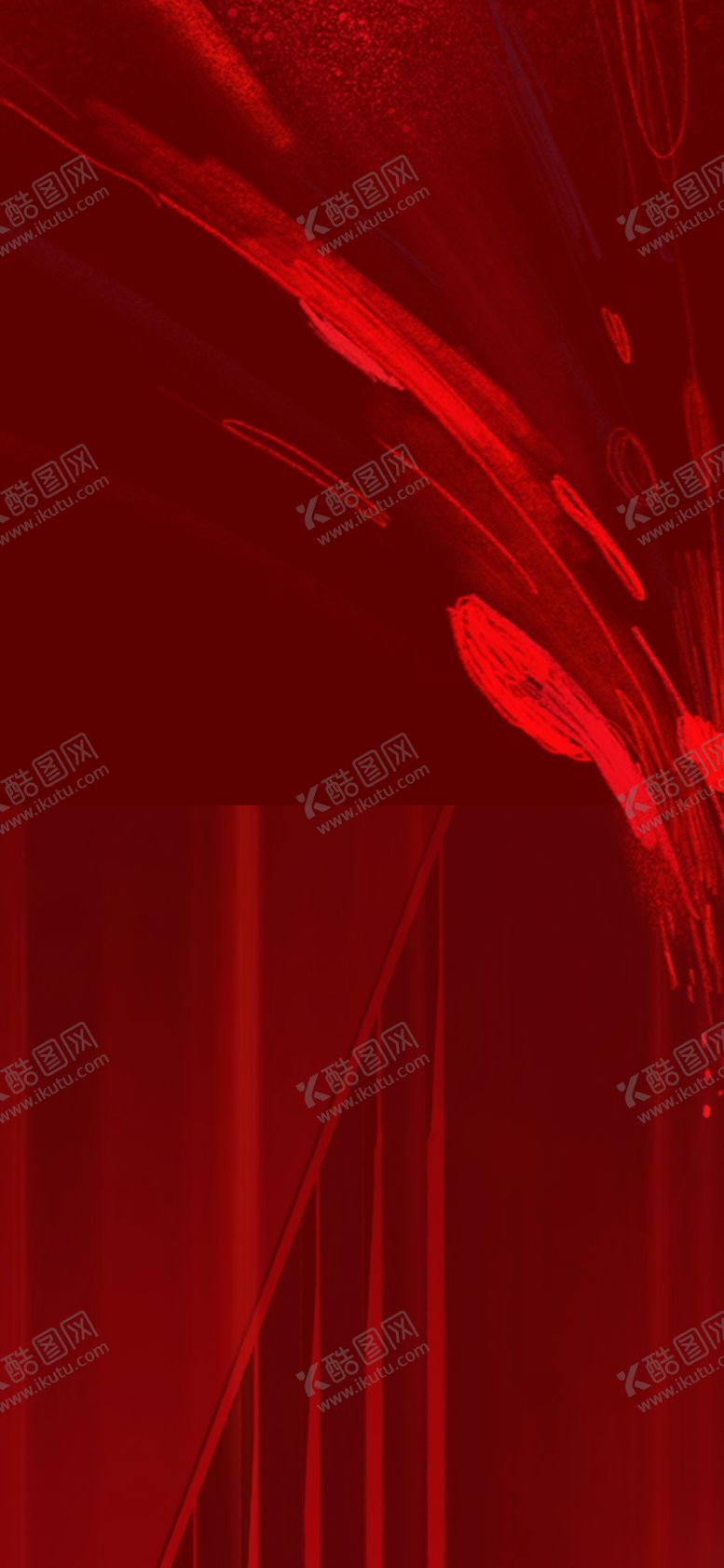 编号：93786410221602056454【酷图网】源文件下载-红色质感背景