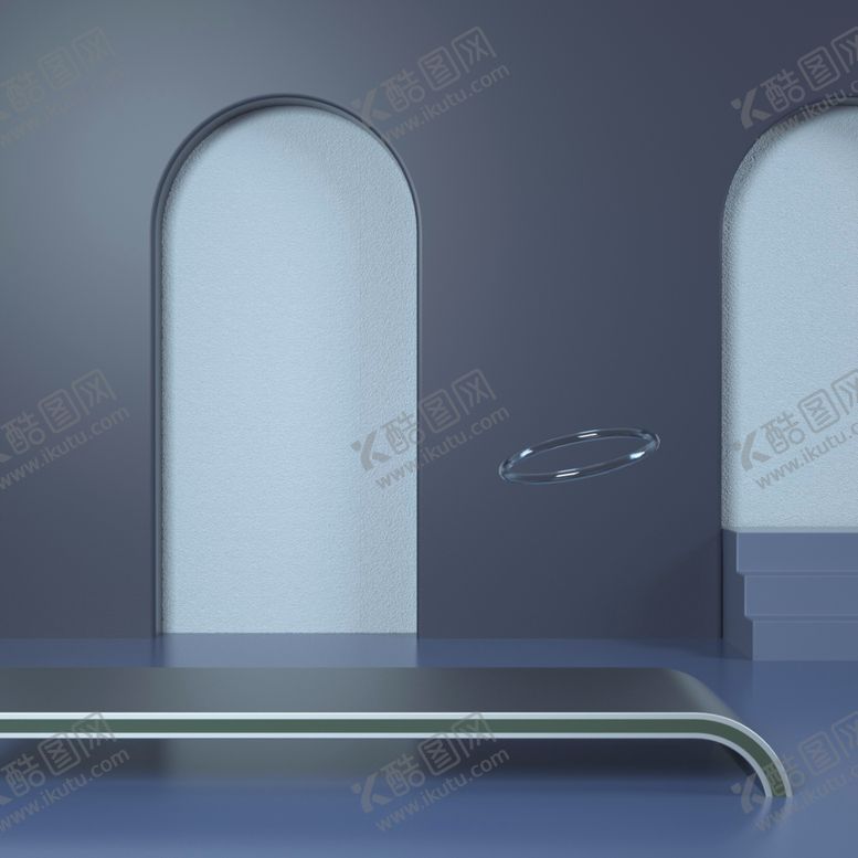 编号：60753201171046421186【酷图网】源文件下载-立体展台 C4D电商海报 台子