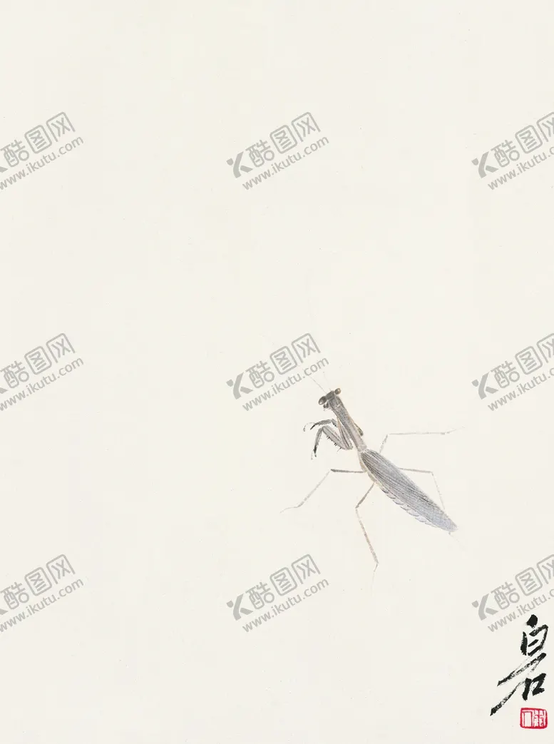 编号：08149309172034056978【酷图网】源文件下载-齐白石国画
