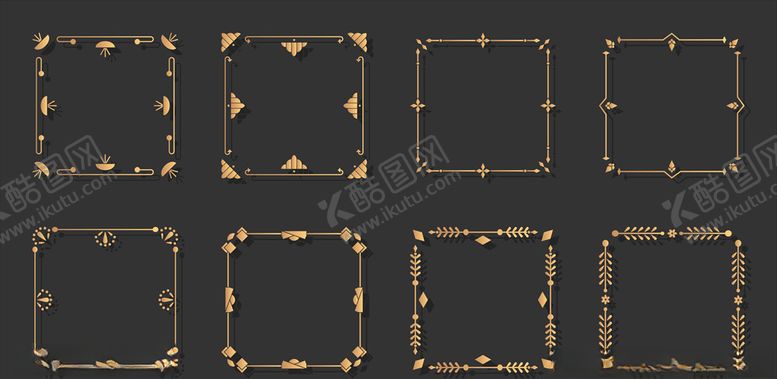 编号：43011509192004463186【酷图网】源文件下载-金属图框