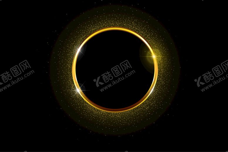 编号：62835909131027190486【酷图网】源文件下载-金色花纹黑色背景