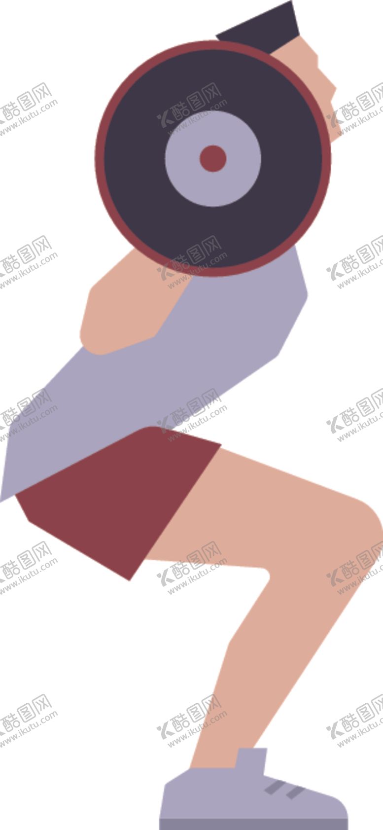 编号：59736907011904513272【酷图网】源文件下载-卡通运动人物