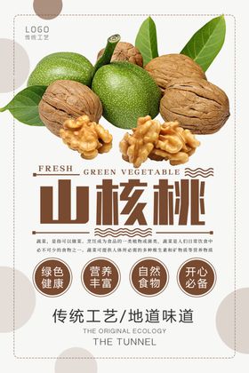 干果核桃海报