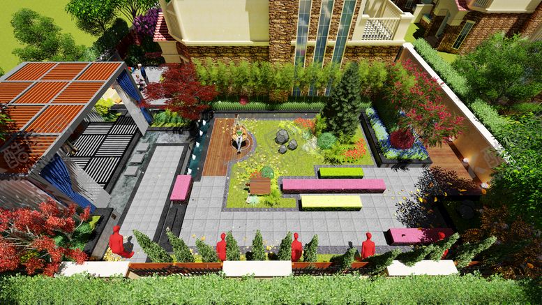 编号：43911810051953205067【酷图网】源文件下载-庭院