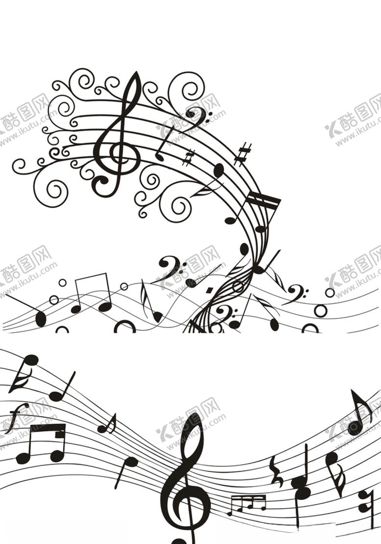 编号：32039109171507111538【酷图网】源文件下载-音符
