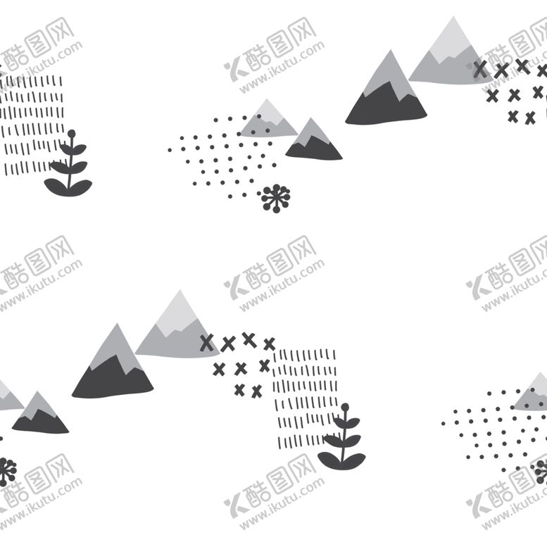 编号：51391709300027173761【酷图网】源文件下载-印花无缝背景