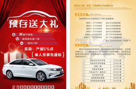汽车美容海报传单