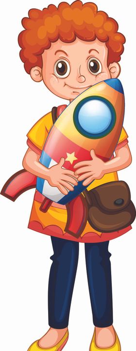 卡通儿童生活小学生快乐