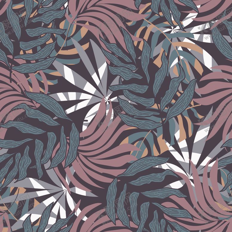 编号：21071509150444423826【酷图网】源文件下载-叶子花纹