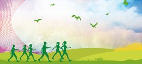 五四青年节海报PSD素材一劳动促销国际劳动劳动展架