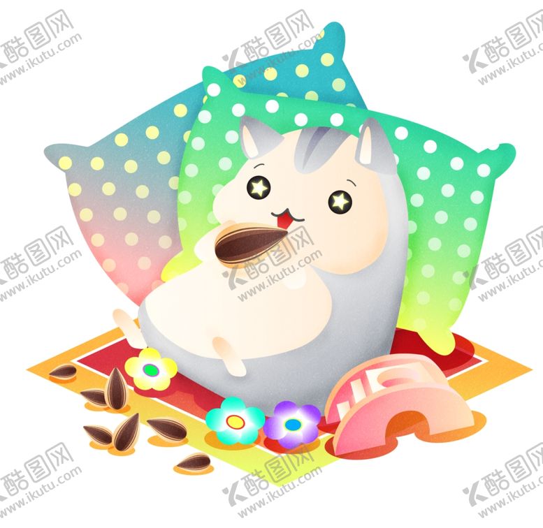 编号：54048804171101369332【酷图网】源文件下载-卡通可爱松鼠
