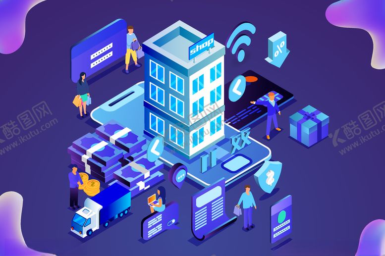 编号：36356009271119348009【酷图网】源文件下载-双十一双二十促销背景AI矢量