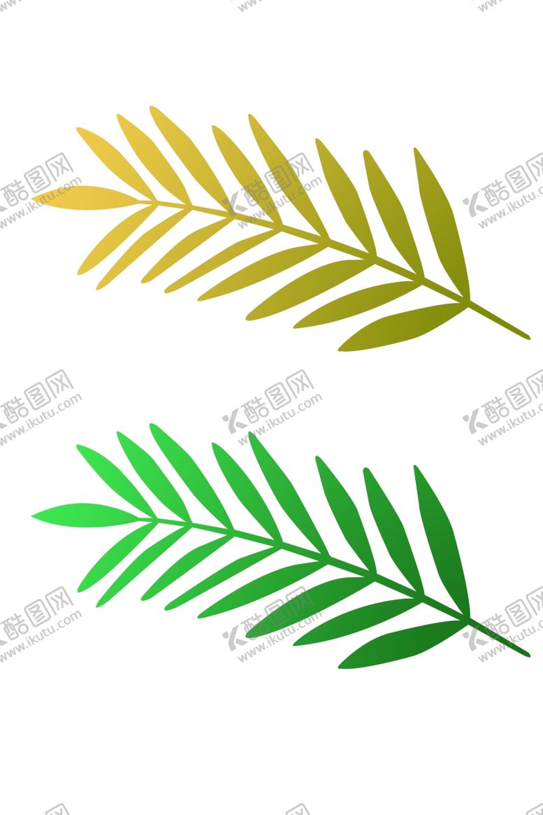 编号：29286809222101529229【酷图网】源文件下载-免扣绿色图树叶装饰