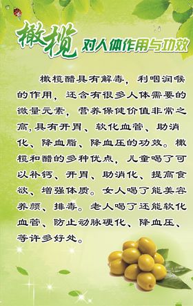 橄榄水果