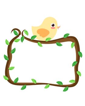卡通边框