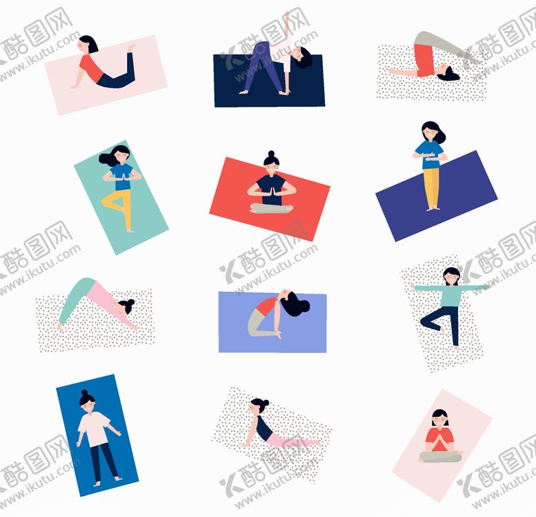 编号：39980504141233051645【酷图网】源文件下载-瑜伽