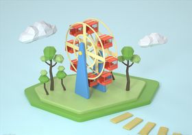 C4D场景建模