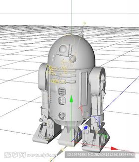 C4D模型机器人