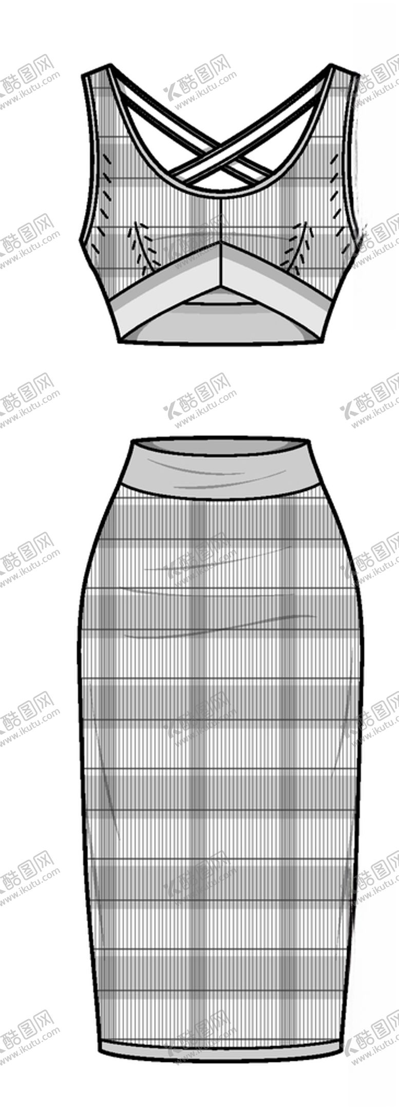 编号：98055507131930129092【酷图网】源文件下载-服装款式
