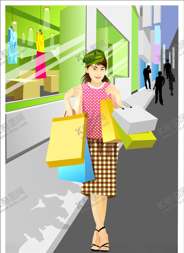 编号：39739310010053328435【酷图网】源文件下载-插画人物