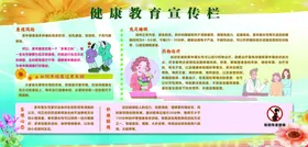 健康教育宣传栏展示