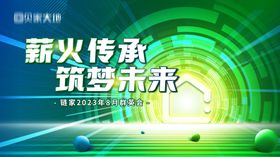 绿色地产保险金融年会表彰展板