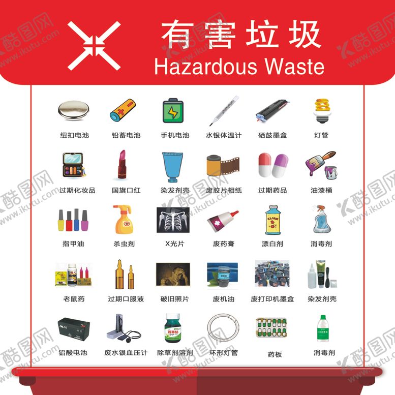 编号：22830004232330489697【酷图网】源文件下载-有害垃圾