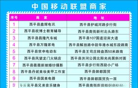 移动联盟商家