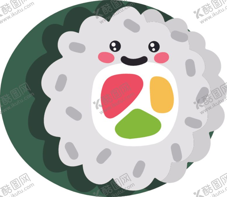编号：61211607052150189079【酷图网】源文件下载-卡哇伊美食