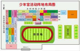 乡村学校少年宫布局图