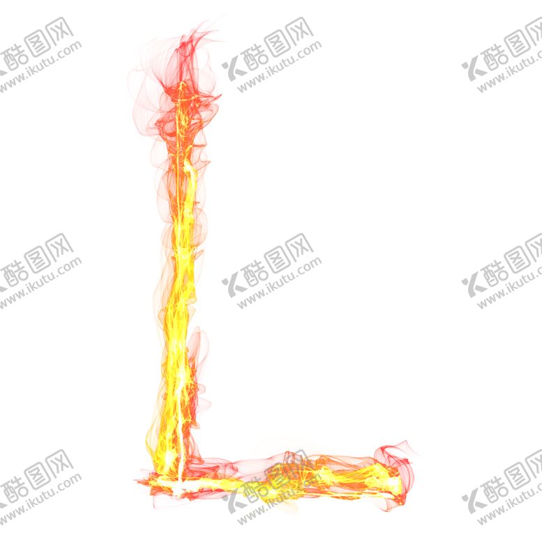 编号：61381807061408276436【酷图网】源文件下载-字母L火焰特效
