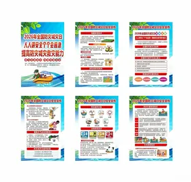 2026防灾减灾海报