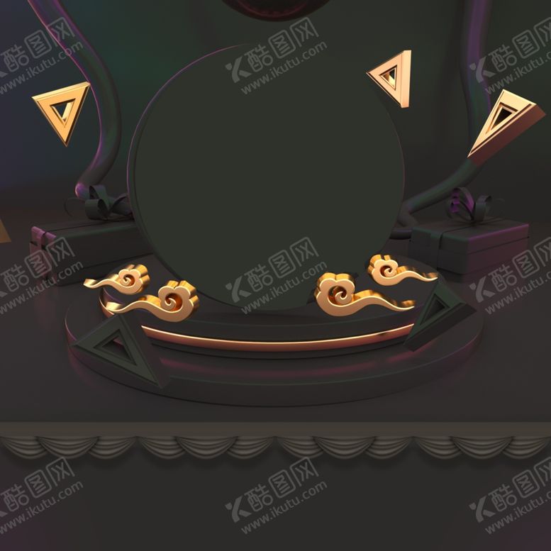 编号：58116109222010242015【酷图网】源文件下载-电商立体场景