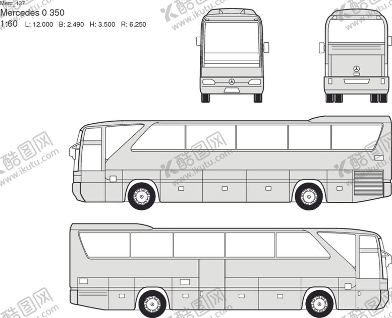 编号：94283809210213151666【酷图网】源文件下载-手绘客运汽车