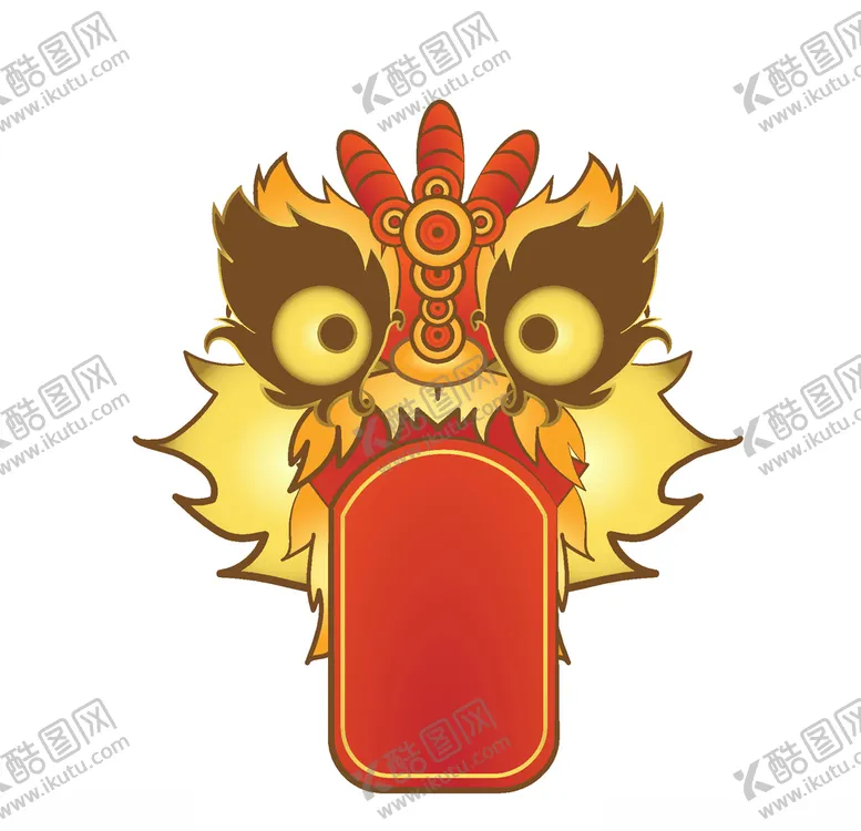 编号：29746103290157147459【酷图网】源文件下载-新年卡通标题栏矢量图元素