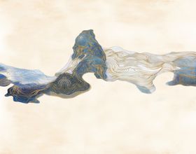 山水画底纹