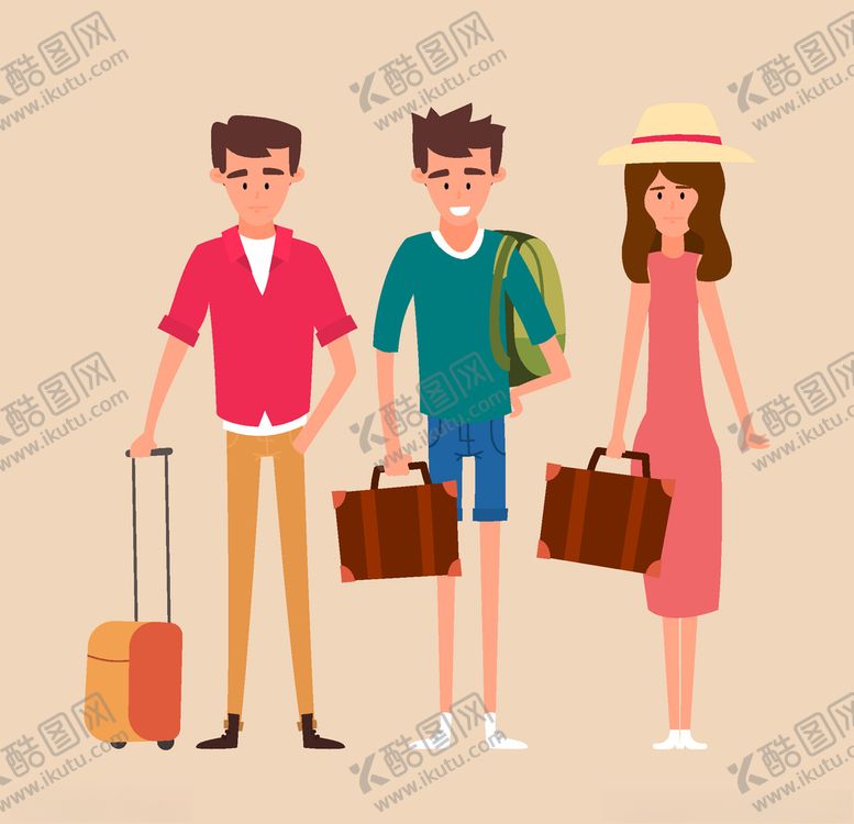 编号：90081407021519246055【酷图网】源文件下载-旅客游客