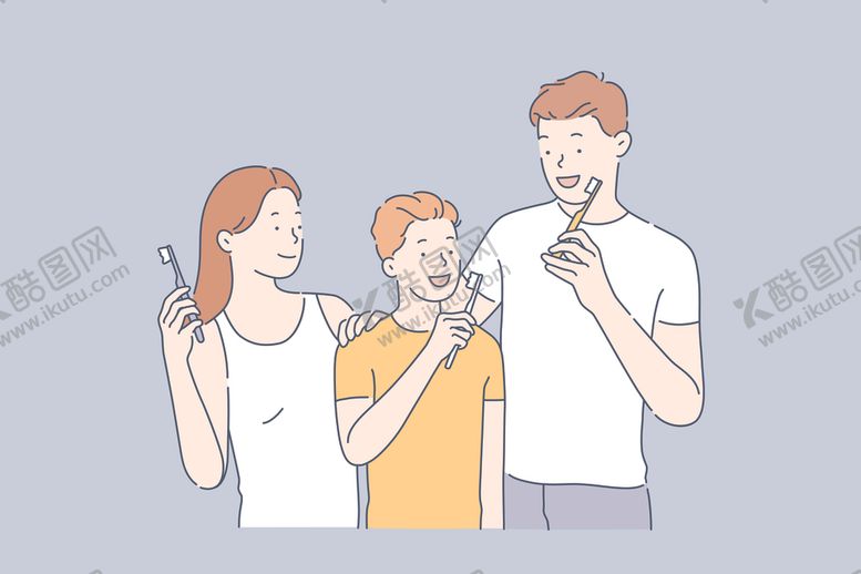 编号：23106909222133323650【酷图网】源文件下载-简约人物生活形象插画