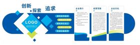 企业文化墙科技公司背景