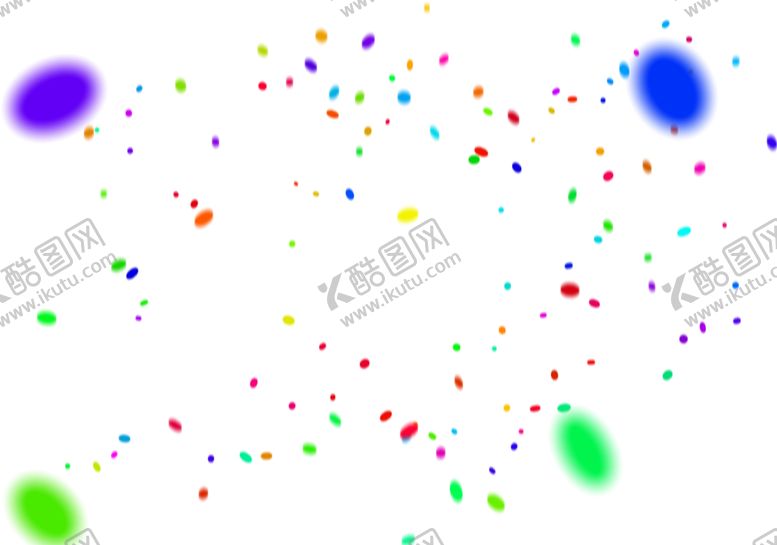 编号：17931807141427568561【酷图网】源文件下载-多彩纸屑气氛烘托素材