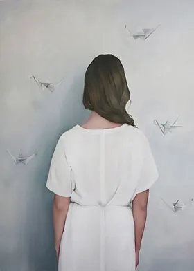 美女装饰画现代时尚现代