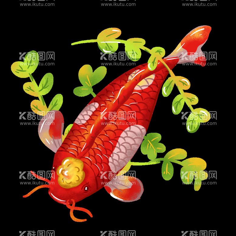 编号：91530809291802250389【酷图网】源文件下载-锦鲤元素图片