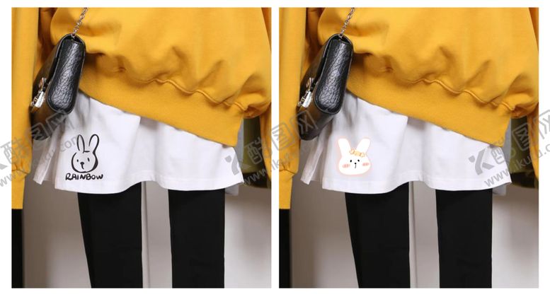 编号：80352904300555117563【酷图网】源文件下载-T恤印花服装印花卡通裁片
